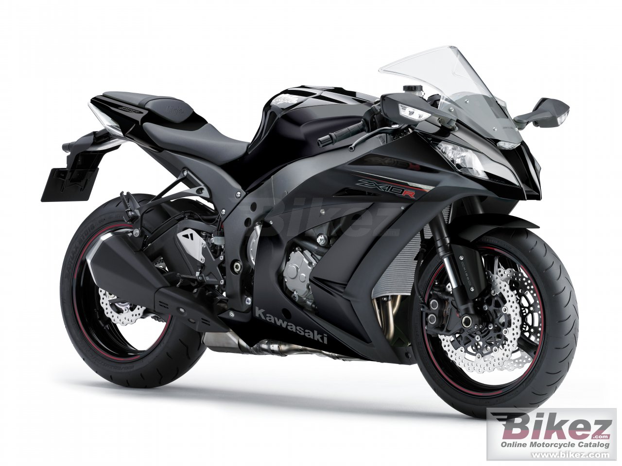Big Kawasaki ninja zx -10r abs picture and wallpaper from Bikez.com